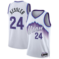 Seanshop U.Jazz #24 Walker Kessler White Swingman Jerseys - Association Editio