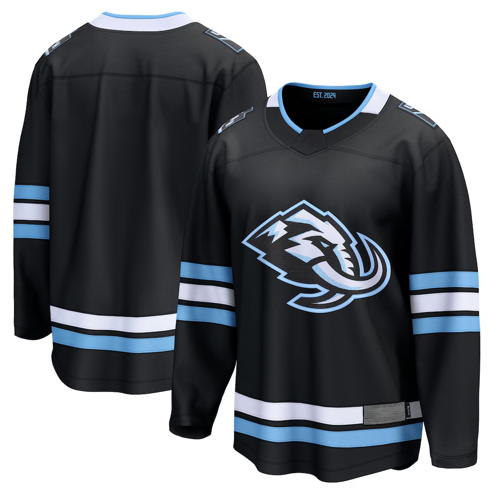 Seanshop U.Mammoth Black Home Breakaway Jerseys