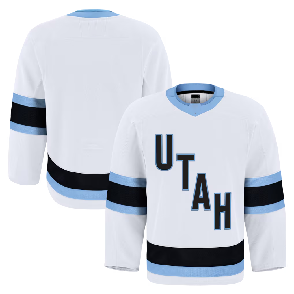 Seanshop U.Mammoth White Away Authentic Pro Jerseys