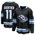 Seanshop U.Mammoth #11 Dylan Guenther Black Home Breakaway Player Jerseys
