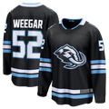Seanshop U.Mammoth #52 MacKenzie Weegar Black Home Breakaway Jerseys