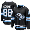 Seanshop U.Mammoth #88 Nate Schmidt Black Home Breakaway Player Jerseys