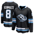 Seanshop U.Mammoth #8 Nick Schmaltz Black Home Breakaway Jerseys