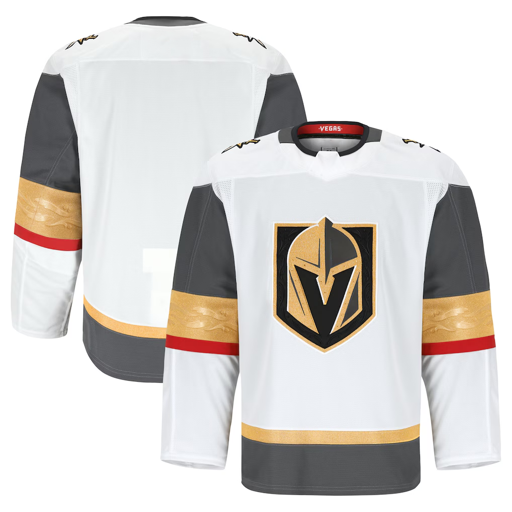 Seanshop VG.Knights White Away Authentic Pro Jerseys