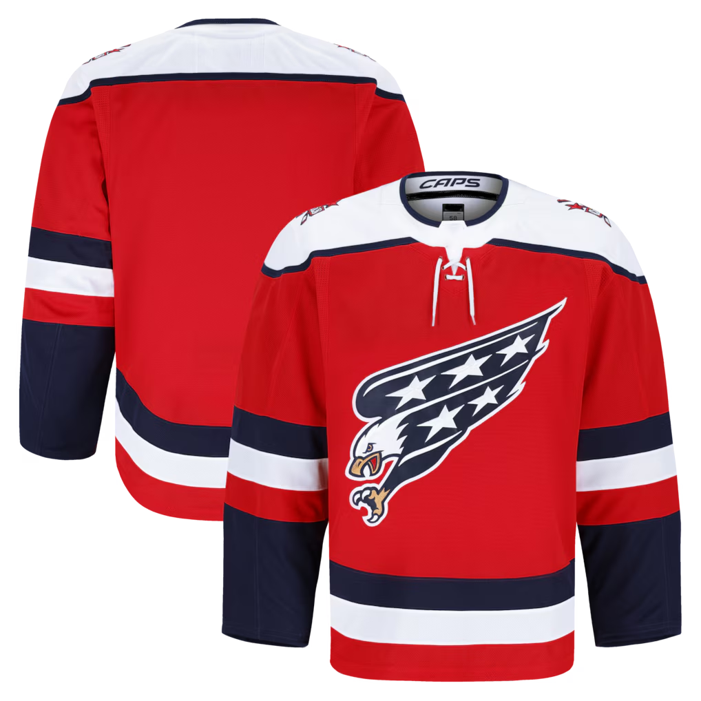 Seanshop W.Capitals Red Alternate Authentic Pro Jerseys