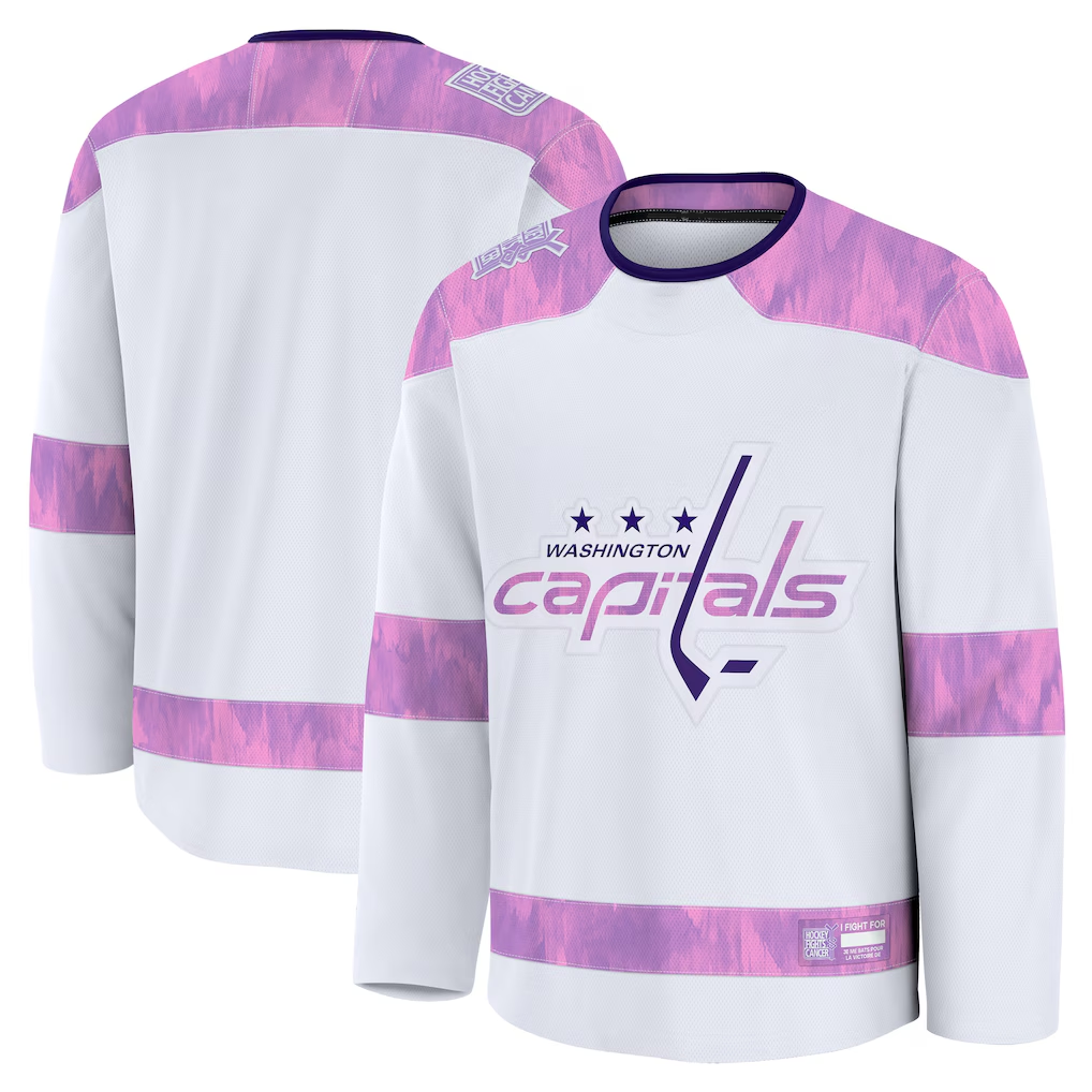 Seanshop W.Capitals White Away Authentic Pro Jerseys