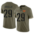 Seanshop W.Commanders #29 Rasul Douglas Player Olive Salute To Service Limited Home Game Stitched Jerseys