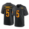 Seanshop W.Commanders #5 Jayden Daniels Player Black Home Game Stitched Jerseys