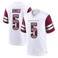 Seanshop W.Commanders #5 Jayden Daniels Player White Game Home Stitched Jerseys