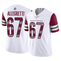 Seanshop W.Commanders #67 Nick Allegretti Player White Limited Vapor Home Game Stitched Jerseys
