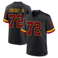Seanshop W.Commanders #72 Josh Conerly Jr. Player Black Limited Home Game Stitched Jerseys