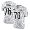 Seanshop W.Commanders #76 Sam Cosmi Player Arctic Camo Limited Salute To Service Home Game Stitched Jerseys