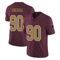 Seanshop W.Commanders #90 Charles Omenihu Player Burgundy Alternate Home Game Stitched Jerseys£¨¸±±¾£©