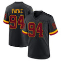 Seanshop W.Commanders #94 Daron Payne Player Black Limited Home Game Stitched Jerseys