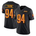 Seanshop W.Commanders #94 Daron Payne Player Black Limited Vapor F.U.S.E. Home Game Stitched Jerseys