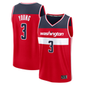Leonaf W.Wizards #3 Trae Young Red Fast Break Jerseys - Icon Edition