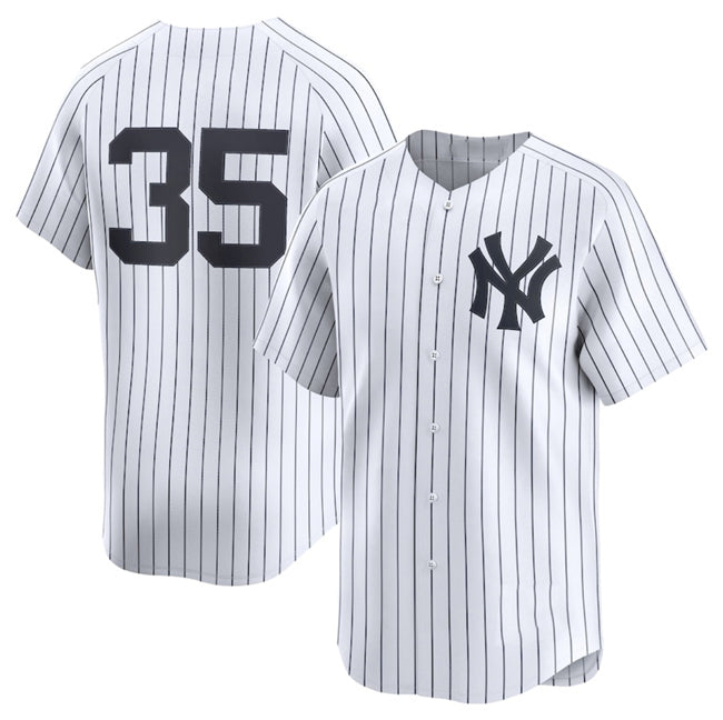 seanshop  New York Yankees #35 Cody Bellinger White  2024 Home Limited Stitched Jersey