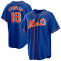 seanshop  New York Mets #18 Darryl Strawberry Royal  Alternate Replica Player Jersey