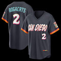 seanshop  San Diego Padres #2 Xander Bogaerts Obsidian  2026 City Connect Stadium Jersey