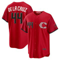 seanshop Cincinnati Reds #44 Elly De La Cruz Red  2026 City Connect Stadium Jersey