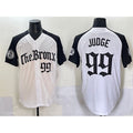 seanshop  New York Yankees #99 Aaron Judge White Black  'Gothic Legacy Edition' Vapor Premier Limited Stitched Jersey