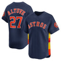 seanshop Houston Astros #27 Jose Altuve Navy  Alternate Limited Player Jersey