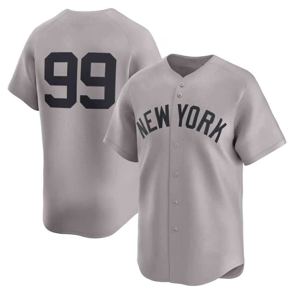 seanshop  New York Yankees #99 Aaron Judge Gray  Road Limited Player Jersey