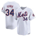 seanshop  New York Mets #34 Kodai Senga White  2024 Home Limited Stitched Jersey