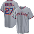 seanshop  New York Mets #27 Mark Vientos Gray  2025 Limited Stitched Jersey