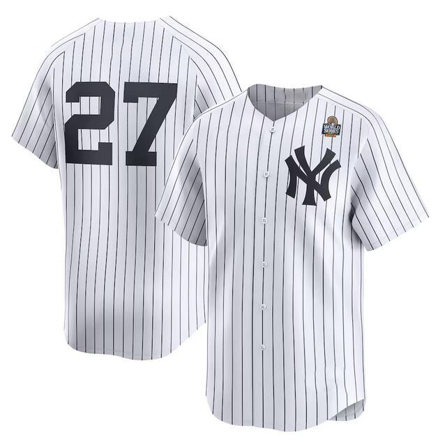 seanshop  New York Yankees #27 Giancarlo Stanton White  2024 World Series Home Limited Stitched Jersey
