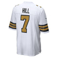 Seanshop NO.Saints #7 Taysom Hill White  Alternate Game Jersey