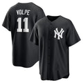 seanshop  New York Yankees #11 Anthony Volpe Black  Fashion Replica Player Jersey