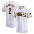 seanshop  San Diego Padres #2 Xander Bogaerts White  Home Elite Jersey