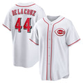 seanshop Cincinnati Reds #44 Elly De La Cruz White  Home Replica Jersey