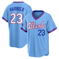 seanshop Atlanta Braves #23 Michael Harris II Powder Blue  2026 City Connect Stadium Jersey