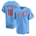 seanshop  Chicago Cubs #18 Sh¨­ta Imanaga Blue  2024-25 2nd Alternate Limited Stitched Jersey