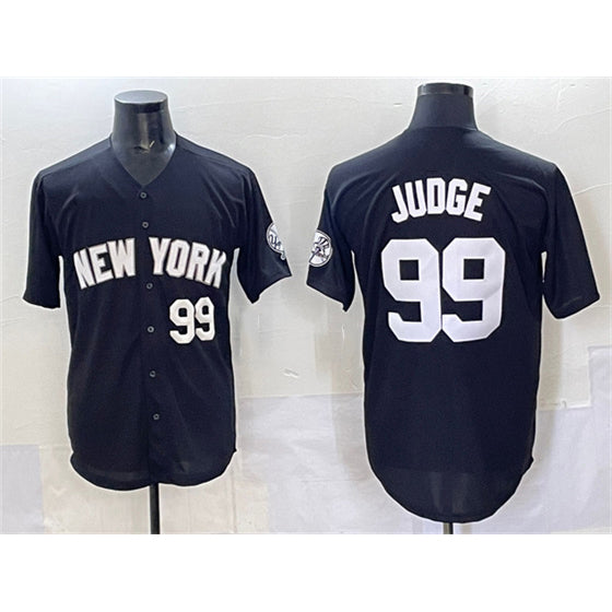 seanshop  New York Yankees #99 Aaron Judge Black  Limited Stitched Jersey