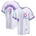 seanshop  Kansas City Royals #9 Vinnie Pasquantino White  2026 City Connect Stadium Jersey