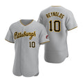 seanshop  Pittsburgh Pirates #10 Bryan Reynolds Gray  Road Flex Base Jersey