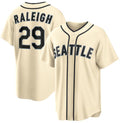 seanshop  Seattle Mariners #29 Cal Raleigh Cream  Alternate Stitched Jersey