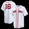 seanshop Boston Red Sox #16 Jarren Duran White  Home Replica Jersey