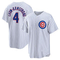 seanshop  Chicago Cubs #4 Pete Crow-Armstrong White  Home Replica Jersey