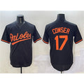 seanshop Baltimore Orioles #17 Colton Cowser Black  Cool Base Stitched Jersey