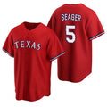 seanshop  Texas Rangers #5 Corey Seager Red  Cool Base Stitched Jersey