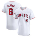 seanshop Los Angeles Angels #6 Anthony Rendon White  Home Elite Player Jersey
