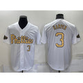 seanshop  Philadelphia Phillies #3 Bryce Harper Number White  2022 All Star Stitched Cool Base Jersey