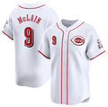 seanshop Cincinnati Reds #9 Matt McLain White  Home Limited Stitched Jersey