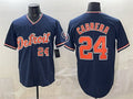 seanshop Detroit Tigers #24 Miguel Cabrera Navy  2026 Alternate Vapor Premier Limited Stitched Jersey