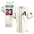 seanshop  Arizona Diamondbacks #23 Zac Gallen Cream  Home Limited Player Jersey