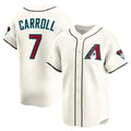 seanshop  Arizona Diamondbacks #7 Corbin Carroll Cream  Home Limited Player Jersey
